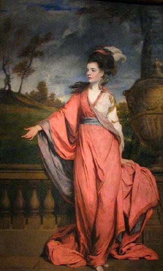 Portrait of Jane Fleming wife of Charles Stanhope, 3rd Earl of Harrington, Sir Joshua Reynolds